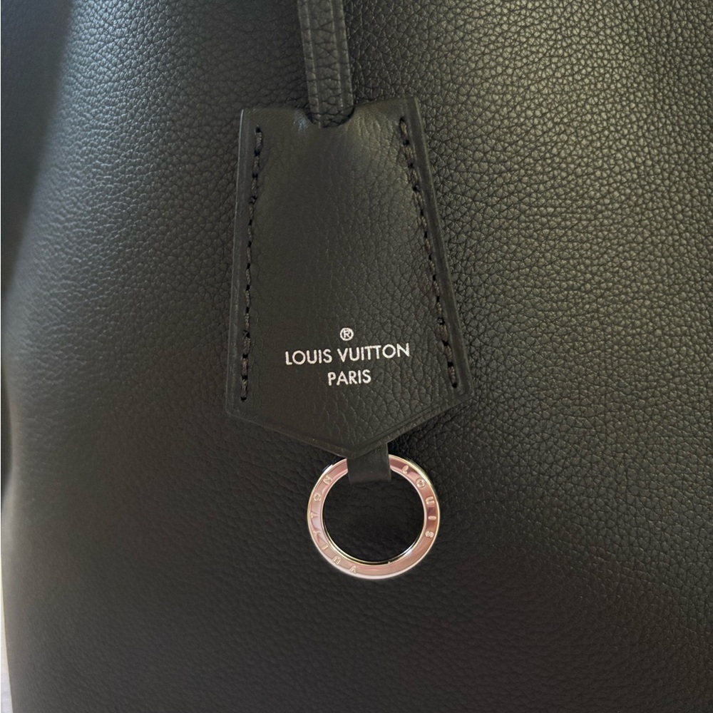 Louis Vuitton Black Leather Tote - Picture 6 of 14